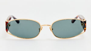 Linda Farrow Shelby 1157 – Tortoiseshell / Green
