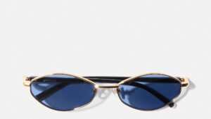 Jacquemus Sirocco 160 – Light Gold / Blue